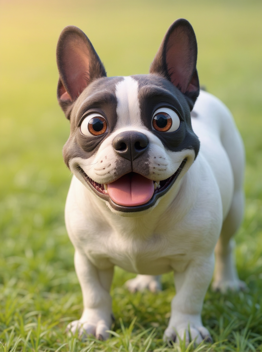 Pixar 3D style sample