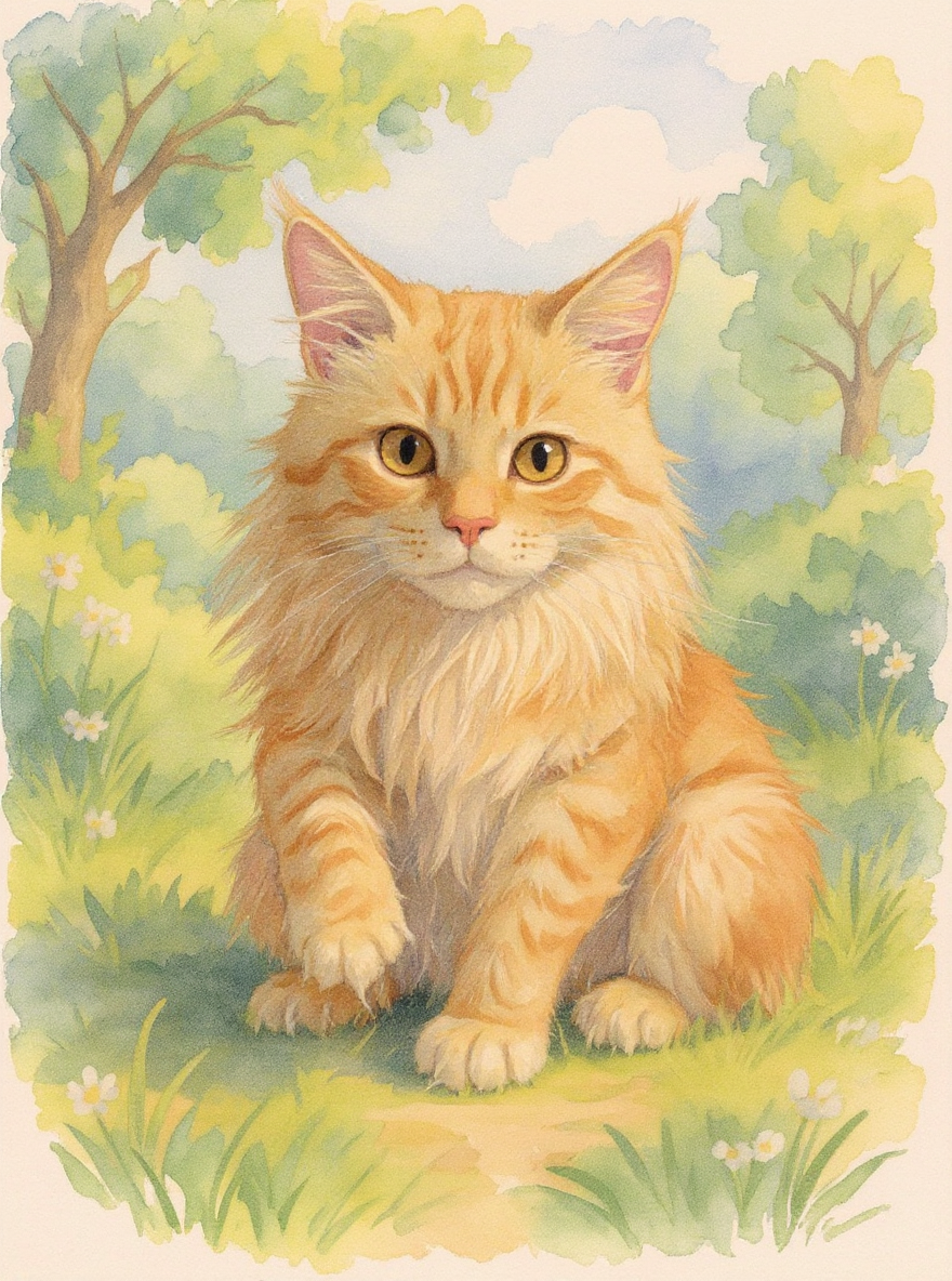 Maine Coon portrait